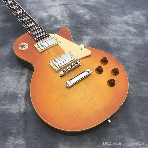 Бесплатная доставка Высокое качество Tiger Flame Maple Top Standard Light санберст китайские муз
Бесплатная доставка Высокое качество Tiger Flame Maple Top Standard Light санберст китайские муз