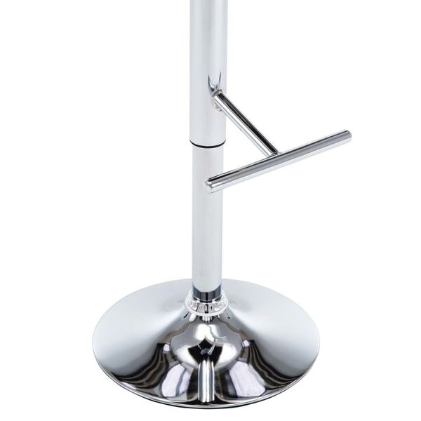 bar chairs 2 units white synthetic leather patio benches 
bar chairs 2 units white synthetic leather patio benches