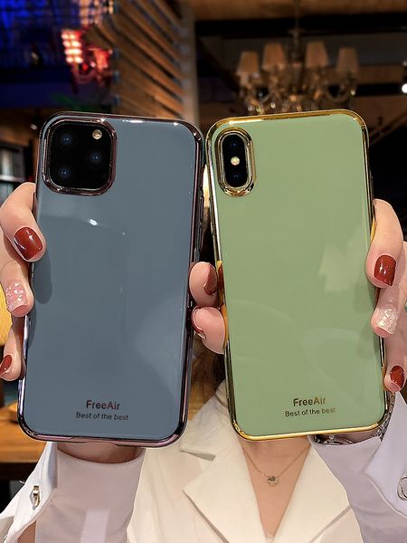 for iphone 11 pro max case soft silicone luxury plating cover for apple iphone 11 iphone11 pro 2019 shockproof coque phone case
for iphone 11 pro max case soft silicone luxury plating cover for apple iphone 11 iphone11 pro 2019 shockproof coque phone case