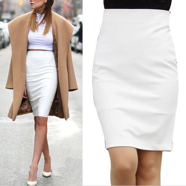 high waist wrap skirt pencil skirt women bodycon skirts black/white bandage saias femininas formal 4xl plus size
high waist wrap skirt pencil skirt women bodycon skirts black/white bandage saias femininas formal 4xl plus size
