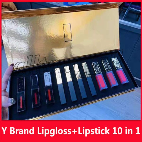 Знаменитая марка Y Make Up Матовая губная помада + блеск для губ 10 в 1 Rouge Pur Couture Vernis a leve
Знаменитая марка Y Make Up Матовая губная помада + блеск для губ 10 в 1 Rouge Pur Couture Vernis a leve