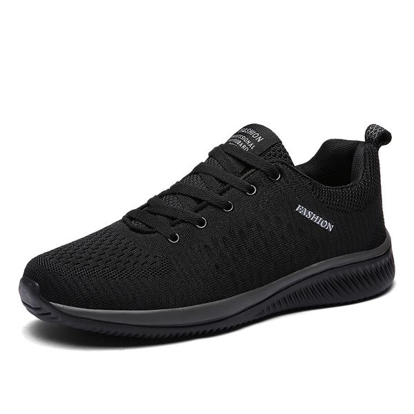 new mesh men casual shoes lac-up men shoes lightweight comfortable breathable walking sneakers tenis feminino zapatos, Black
new mesh men casual shoes lac-up men shoes lightweight comfortable breathable walking sneakers tenis feminino zapatos, Black
