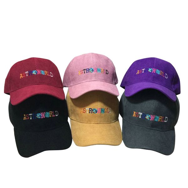 New 5 Colors ASTROWORLD Hats Hot Sale Embroidery Letters Cap Latest Travis Scotts Retro Corduroy Baseball Caps Free Shipping
New 5 Colors ASTROWORLD Hats Hot Sale Embroidery Letters Cap Latest Travis Scotts Retro Corduroy Baseball Caps Free Shipping