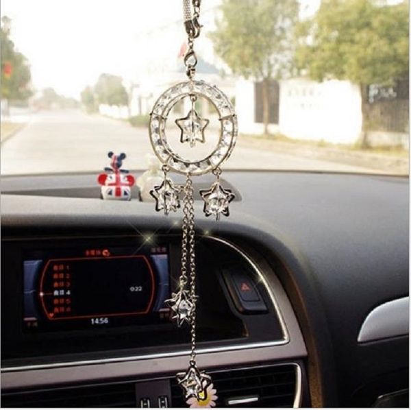 car pendant crystal star hanging ornament decoration for rear view mirror charms trim fashion gift car styling auto accessories
car pendant crystal star hanging ornament decoration for rear view mirror charms trim fashion gift car styling auto accessories