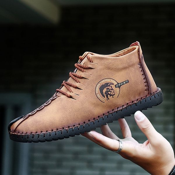 fashion men boots split leather ankle snow boots shoes warm fur plush lace-up winter shoes plus size 38~56 w5, Black
fashion men boots split leather ankle snow boots shoes warm fur plush lace-up winter shoes plus size 38~56 w5, Black