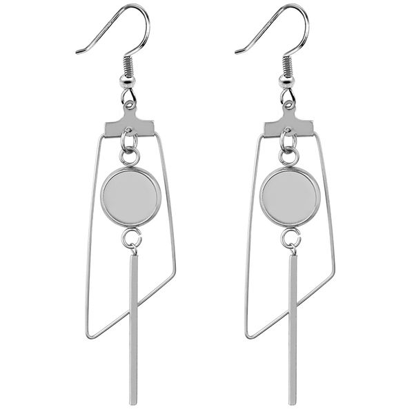 6pcs stainless steel earring hooks fit 6mm 8mm 10mm 12mm cabochon earring base settings blank earrings bezel trays diy findings, Blue;slivery
6pcs stainless steel earring hooks fit 6mm 8mm 10mm 12mm cabochon earring base settings blank earrings bezel trays diy findings, Blue;slivery
