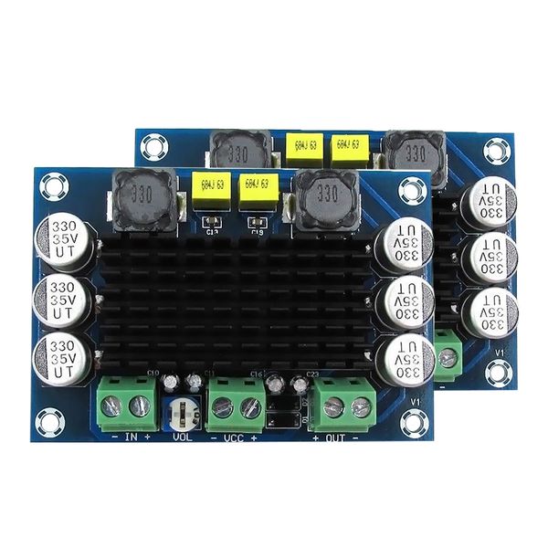 2pcs mini stereo amp audio amplify board digital portable 100w mono channel, high-definition sound quality
2pcs mini stereo amp audio amplify board digital portable 100w mono channel, high-definition sound quality