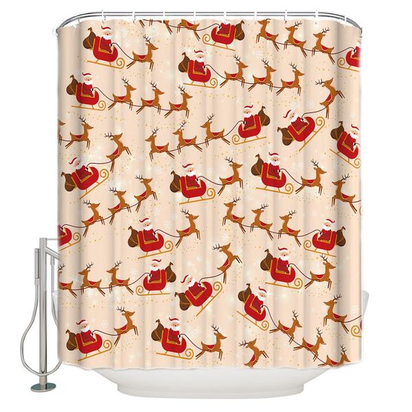 merry christams happy new year santa snonwman present shower curtain waterproof bathroom curtain
merry christams happy new year santa snonwman present shower curtain waterproof bathroom curtain