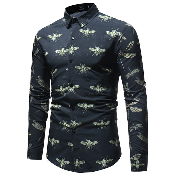 мужские рубашки платья весна мужской повседневный камиза masculina насекомых printed тонкий fit гавайские рубашки с длинным рукавом общество, White;black
мужские рубашки платья весна мужской повседневный камиза masculina насекомых printed тонкий fit гавайские рубашки с длинным рукавом общество, White;black