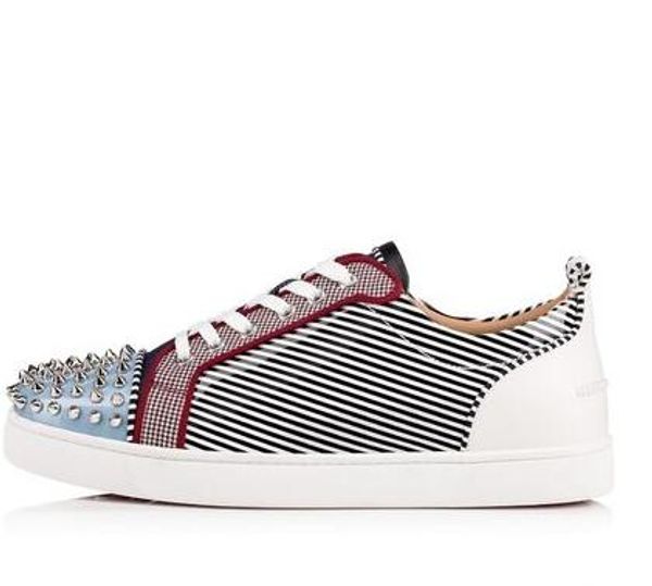 perfect junior spikes orlato men's designer red bottom sneakers shoes women trainer low casual walking shoes -- evening dress party, Black
perfect junior spikes orlato men's designer red bottom sneakers shoes women trainer low casual walking shoes -- evening dress party, Black