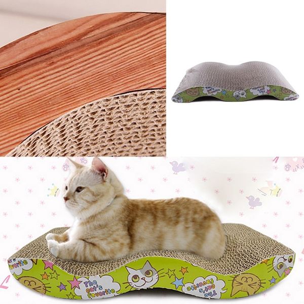 43x21cm cat scratcher corrugated scratching board pad kitten claws care interactive toys cat toy with catnip products for cats
43x21cm cat scratcher corrugated scratching board pad kitten claws care interactive toys cat toy with catnip products for cats