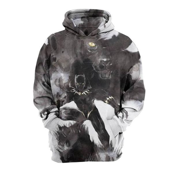 the avengers panther 3d print mens sweatshirts fashion marvel movie designer hoodies long sleeve hooded apparel, Black
the avengers panther 3d print mens sweatshirts fashion marvel movie designer hoodies long sleeve hooded apparel, Black