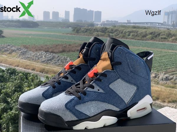 with box 2020 new washed denim blue 6s vi men jordon basketball shoes outdoor sports trainers fashion sneakers good quality with box size, Black
with box 2020 new washed denim blue 6s vi men jordon basketball shoes outdoor sports trainers fashion sneakers good quality with box size, Black