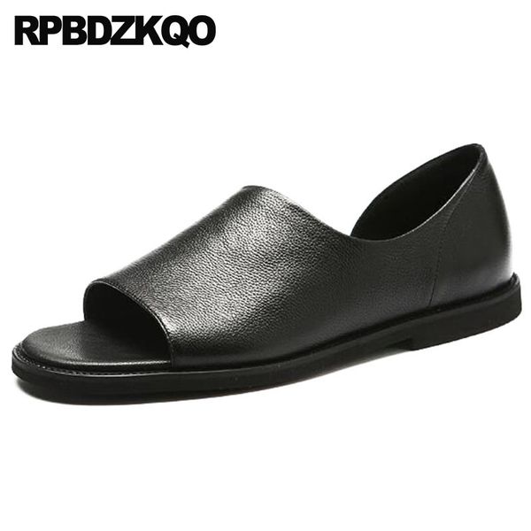 fashion flat sneakers beach waterproof casual water men sandals leather summer italian shoes breathable designer slip on runway, Black
fashion flat sneakers beach waterproof casual water men sandals leather summer italian shoes breathable designer slip on runway, Black