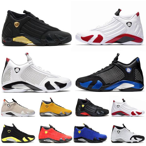 2020 new 14 14s candy cane black toe fusion varsity red suede men basketball shoes last sthunder black yellow dmp sneakers
2020 new 14 14s candy cane black toe fusion varsity red suede men basketball shoes last sthunder black yellow dmp sneakers