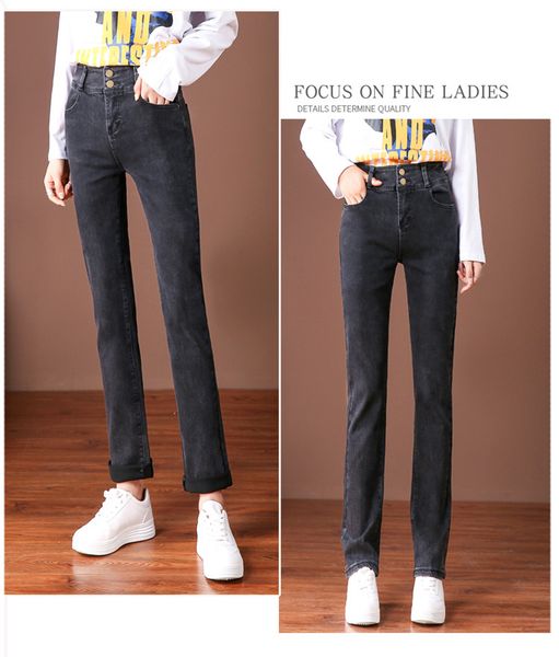 dark grey new leisure han edition of easing straight leg first love autumn pants, Blue
dark grey new leisure han edition of easing straight leg first love autumn pants, Blue