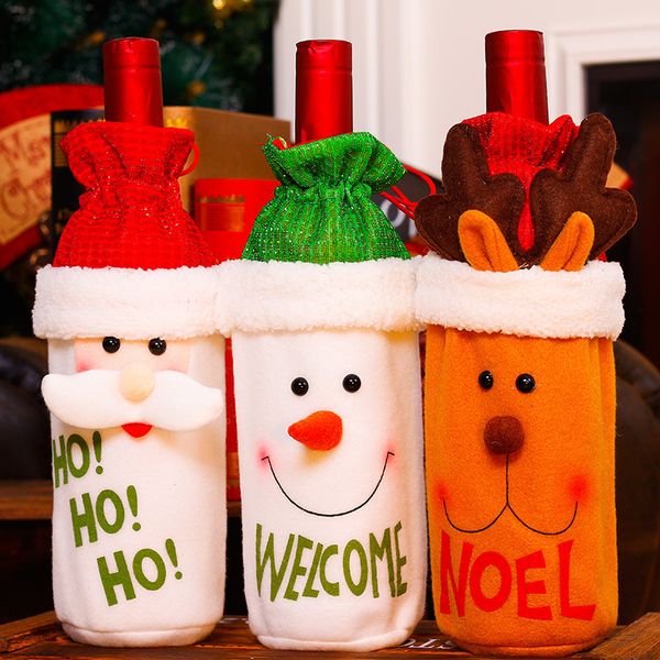 santa claus snowman deer wine bottle cover christmas gift bags hold xmas dinner decor home table party decoration 62257
santa claus snowman deer wine bottle cover christmas gift bags hold xmas dinner decor home table party decoration 62257