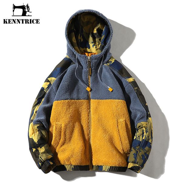 kenntrice thick warm lamb wool jacket men camouflage faux fur fleece jacket winter men coat windproof, Black;brown
kenntrice thick warm lamb wool jacket men camouflage faux fur fleece jacket winter men coat windproof, Black;brown