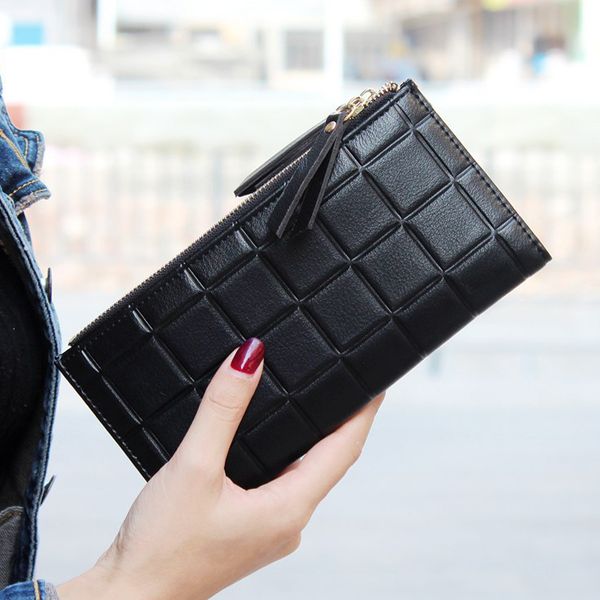 new fashion stereoscopic square women wallets embossed wallet female clutch double zipper purses carteira feminina card wallet, Brown;gray
new fashion stereoscopic square women wallets embossed wallet female clutch double zipper purses carteira feminina card wallet, Brown;gray