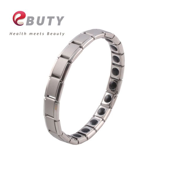 ebuty quantum bio energy bracelet stainless steel with 20 germanium stone magnetic health jewelry,2 pcs/lot ing, Golden;silver
ebuty quantum bio energy bracelet stainless steel with 20 germanium stone magnetic health jewelry,2 pcs/lot ing, Golden;silver