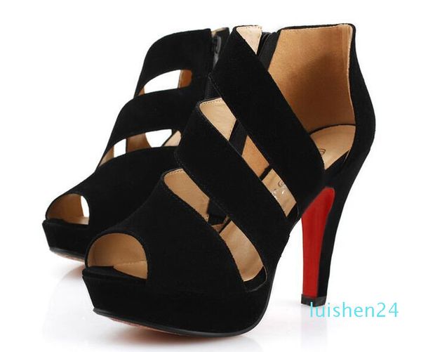 2018 women summer gladiator high heels peep toe casual shoes woman waterproof platform sandals l24, Black
2018 women summer gladiator high heels peep toe casual shoes woman waterproof platform sandals l24, Black