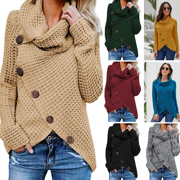 autumn women pullover fahion warm winter knitted sweater ladies long sleeve loose sweater female sy27920, White;black
autumn women pullover fahion warm winter knitted sweater ladies long sleeve loose sweater female sy27920, White;black
