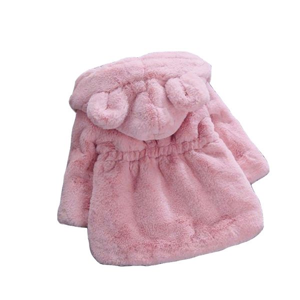 Winter Girls Velvet Faux Fur Coats Kids Warm Jacket Children Thickening Fleece Outerwear Baby Rabbit Hooded Snowsuit, Pink
Winter Girls Velvet Faux Fur Coats Kids Warm Jacket Children Thickening Fleece Outerwear Baby Rabbit Hooded Snowsuit, Pink