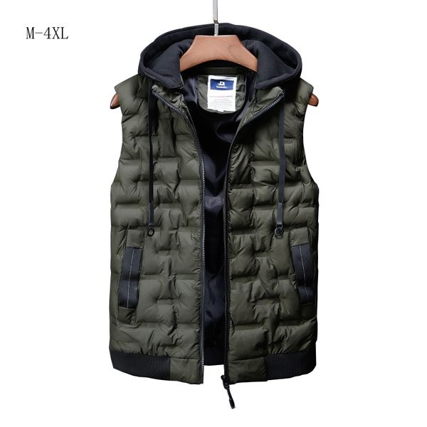 vest men new autumn winter warm sleeveless jacket army waistcoat men's vest fashion casual coats mens thick jacket, Black;white
vest men new autumn winter warm sleeveless jacket army waistcoat men's vest fashion casual coats mens thick jacket, Black;white