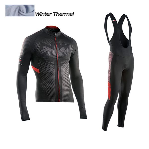 2017 nw winter thermal fleece cycling jersey long sleeve jerseys cycling bib pants set bike bicycle clothes 3 color, Black;blue
2017 nw winter thermal fleece cycling jersey long sleeve jerseys cycling bib pants set bike bicycle clothes 3 color, Black;blue