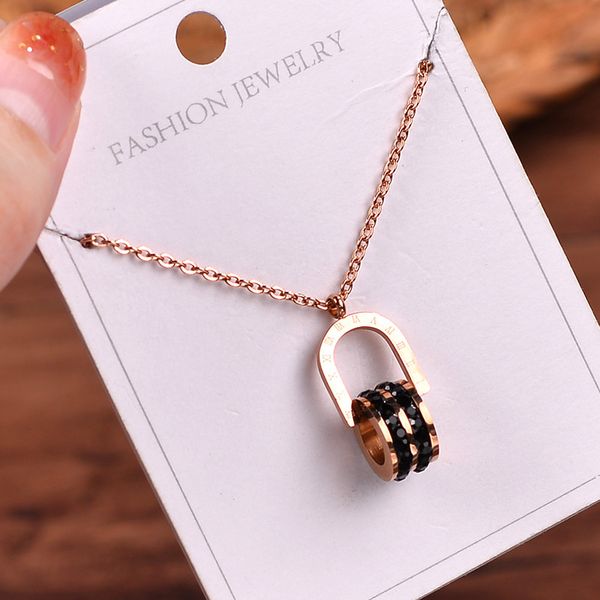 fashion jewelry necklace, rose gold necklace, roman numeral titanium steel necklace, don't fade, not allergic, Silver
fashion jewelry necklace, rose gold necklace, roman numeral titanium steel necklace, don't fade, not allergic, Silver