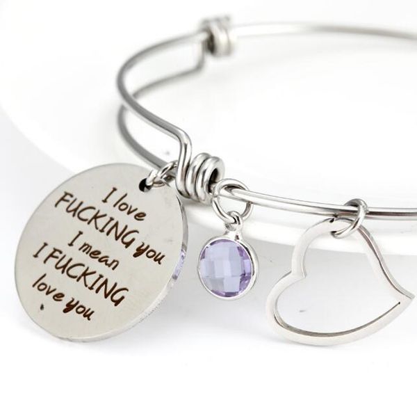 fashion valentine's day i love fucking you letter bracelet charm crystal pendant couples love lettering bangle jewelry, White
fashion valentine's day i love fucking you letter bracelet charm crystal pendant couples love lettering bangle jewelry, White