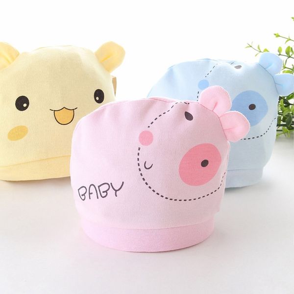 solid cotton newborn baby sleeping caps girls boys cute cartoon hats spring summer baby girls soft hats for 0-6 months, Yellow
solid cotton newborn baby sleeping caps girls boys cute cartoon hats spring summer baby girls soft hats for 0-6 months, Yellow