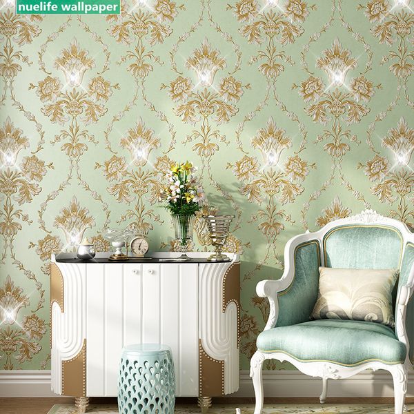 european blue green damascus pattern non-woven wallpaper living room kids room shop bedroom l wallpaper
european blue green damascus pattern non-woven wallpaper living room kids room shop bedroom l wallpaper