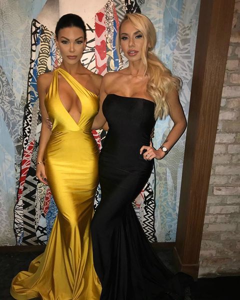 one shoulder yellow prom dresses long formal evening party gowns mermaid oscar red carpet celebrity dresses vestidos de fiesta largos, Black;red
one shoulder yellow prom dresses long formal evening party gowns mermaid oscar red carpet celebrity dresses vestidos de fiesta largos, Black;red
