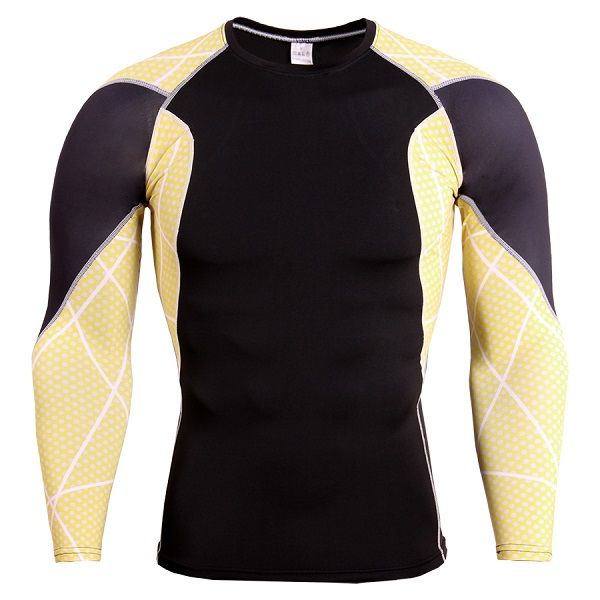 new long sleeve sport shirt men quick dry men's runn t-shirts snake gym clothing fitness mens rashgard soccer jersey, Black;blue
new long sleeve sport shirt men quick dry men's runn t-shirts snake gym clothing fitness mens rashgard soccer jersey, Black;blue