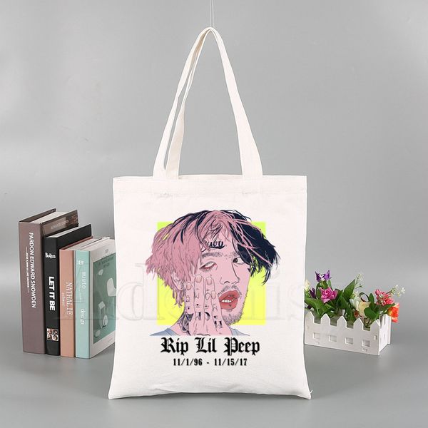 lil peep hip hop rap rapper music graphic cartoon printed canvas shoulder bag funny large-capacity eco environmental shopper bag
lil peep hip hop rap rapper music graphic cartoon printed canvas shoulder bag funny large-capacity eco environmental shopper bag