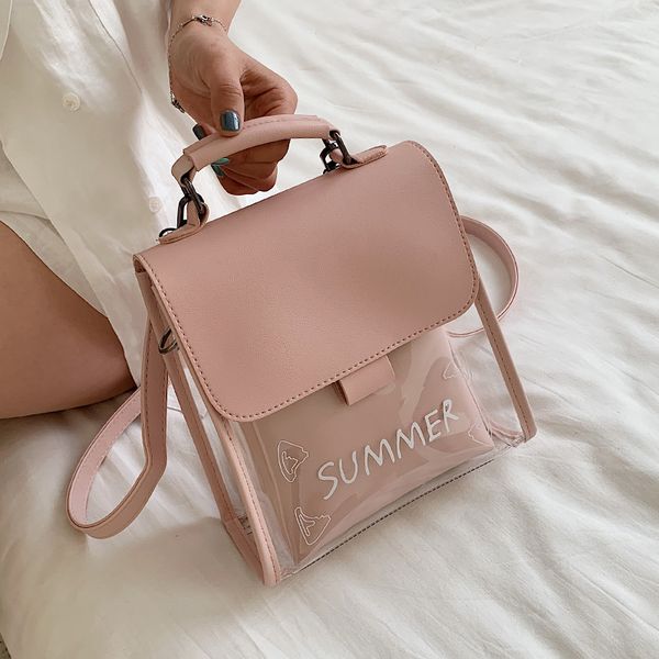 transparent backpack women 2pcs set pvc shoulder bag leather backpacks college school bag for teenage girls small bagpack purse
transparent backpack women 2pcs set pvc shoulder bag leather backpacks college school bag for teenage girls small bagpack purse