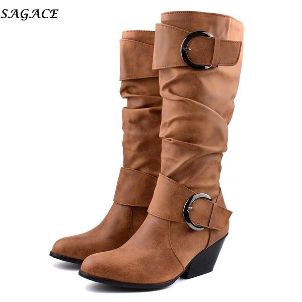 sagace knee high boots for women 2019 autumn winter high heel boots long waterproof warm snow boot shoes woman kneeboots #4, Black
sagace knee high boots for women 2019 autumn winter high heel boots long waterproof warm snow boot shoes woman kneeboots #4, Black