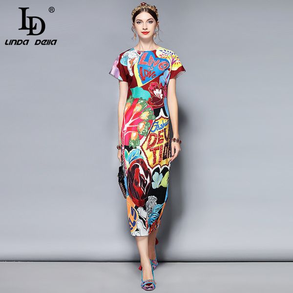 ld linda della fashion runway summer dress women's short sleeve gorgeous crystal letter beading printed midi elegat dress y19012201, Black;pink
ld linda della fashion runway summer dress women's short sleeve gorgeous crystal letter beading printed midi elegat dress y19012201, Black;pink