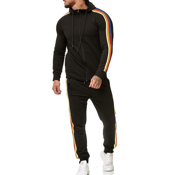 Mens New Sports Running Sets Sweatshirt Sweatpants Gym Fitness Bodybuilding Zipper Hoodies Pants Male Jogging Workout Tracksuits
Mens New Sports Running Sets Sweatshirt Sweatpants Gym Fitness Bodybuilding Zipper Hoodies Pants Male Jogging Workout Tracksuits