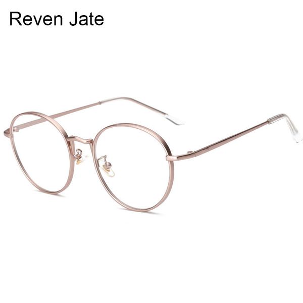 reven jate 1910 optical oval full rim eyeglasses frame for men and women fashion alloy stylish eyewear, Silver
reven jate 1910 optical oval full rim eyeglasses frame for men and women fashion alloy stylish eyewear, Silver