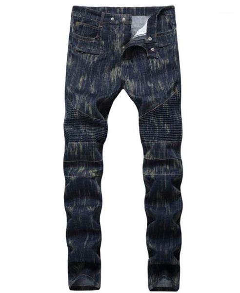 male apparel straight fold skinny mens long jeans mid waist motor fashion mens trousers, Blue
male apparel straight fold skinny mens long jeans mid waist motor fashion mens trousers, Blue