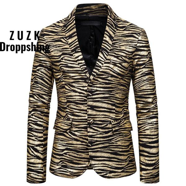 men's suits & blazers blazer slim fit tiger bronzing printing suit dress costumes jacket tuxedo, White;black
men's suits & blazers blazer slim fit tiger bronzing printing suit dress costumes jacket tuxedo, White;black