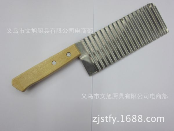 french wooden handle wave the knife cut french fry ripple knife manual hand-pulled noodle knife pull intestines potato silk shred organ
french wooden handle wave the knife cut french fry ripple knife manual hand-pulled noodle knife pull intestines potato silk shred organ