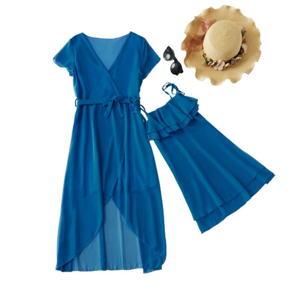 2020 summer new mother daughter dresses blue ruffled sleeveless chiffon lacing dress for mom baby daughter mommy and me clothes
2020 summer new mother daughter dresses blue ruffled sleeveless chiffon lacing dress for mom baby daughter mommy and me clothes
