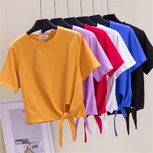2020 brand new womens 95% cotton t-shirt solid color short sleeve women t shirt for female slim woman t shirts clothing, White
2020 brand new womens 95% cotton t-shirt solid color short sleeve women t shirt for female slim woman t shirts clothing, White