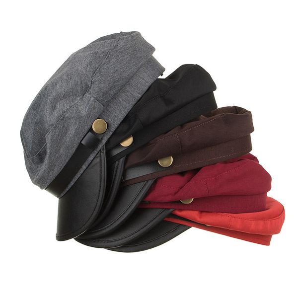 fashion casual two-color stitching men beret autumn winter belt round buckle beret for women male caps, Blue;gray
fashion casual two-color stitching men beret autumn winter belt round buckle beret for women male caps, Blue;gray