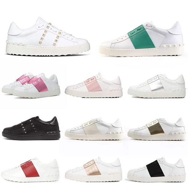 luxury designer platform casual shoes white black red fashion men women leather rivet open low sports sneakers size 35-46
luxury designer platform casual shoes white black red fashion men women leather rivet open low sports sneakers size 35-46