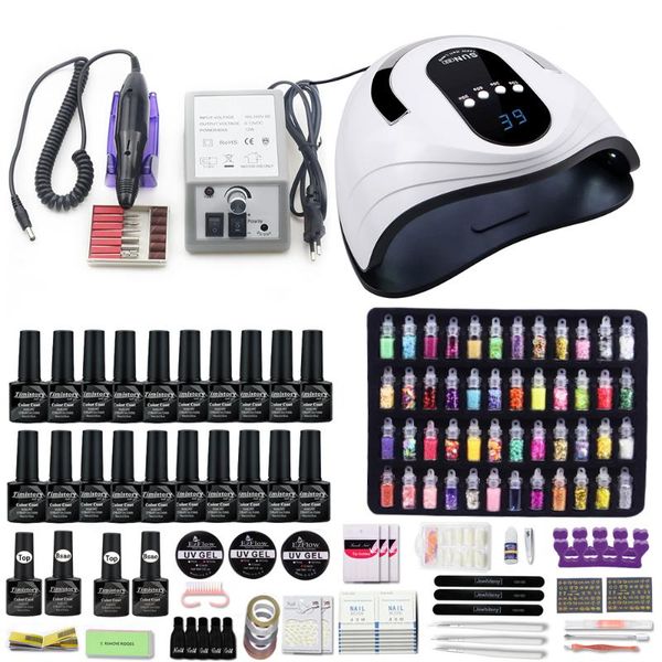 super nail set with 120w nail dryer choose 20/10 color gel polish kit 35000rpm electric drill machine manicure set
super nail set with 120w nail dryer choose 20/10 color gel polish kit 35000rpm electric drill machine manicure set