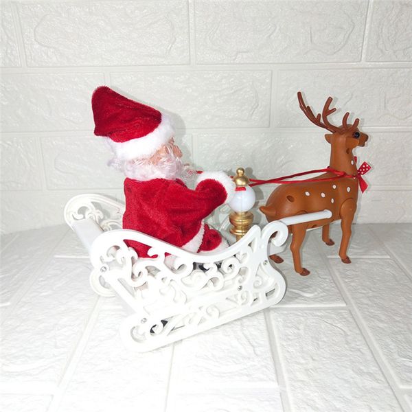 santa claus electric plush toy christmas santa claus in sleigh with reindee deer ornaments xmas new year christmas gifts #2o31
santa claus electric plush toy christmas santa claus in sleigh with reindee deer ornaments xmas new year christmas gifts #2o31